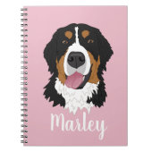 Bernese Mountain Dog Notizblock (Vorderseite)