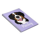 Bernese Mountain Dog Notizblock (Rechte Seite)