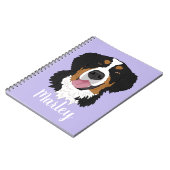Bernese Mountain Dog Notizblock (Linke Seite)