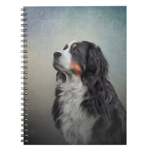 Bernese Mountain Dog Notizblock (Vorderseite)