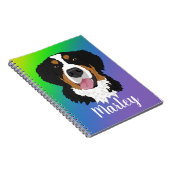 Bernese Mountain Dog Notizblock (Rechte Seite)