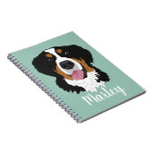 Bernese Mountain Dog Notizblock (Rechte Seite)