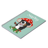 Bernese Mountain Dog Notizblock (Linke Seite)