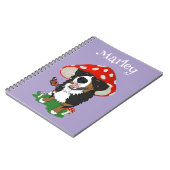 Bernese Mountain Dog Notizblock (Linke Seite)