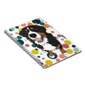Bernese Mountain Dog Notizblock (Rechte Seite)