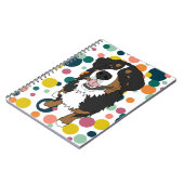 Bernese Mountain Dog Notizblock (Linke Seite)