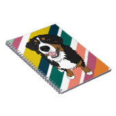 Bernese Mountain Dog Notizblock (Rechte Seite)