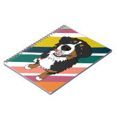 Bernese Mountain Dog Notizblock (Linke Seite)