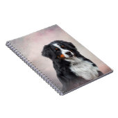 Bernese Mountain Dog Notizblock (Rechte Seite)