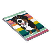 Bernese Mountain Dog Notizblock (Rechte Seite)