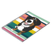 Bernese Mountain Dog Notizblock (Linke Seite)