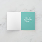 Bernese Mountain Dog Oaster Feiertagskarte (Innenseite)