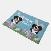 Bernese Mountain Dog Oaster Fußmatte (Schrägansicht)