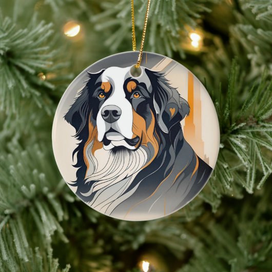 Bernese Mountain Dog Ornament (Baum)