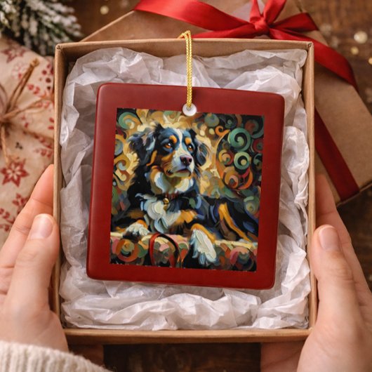 Bernese Mountain Dog Ornament
