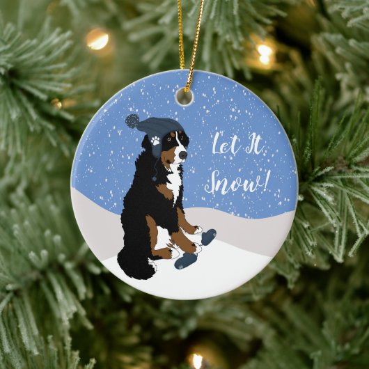 Bernese Mountain Dog Ornament (Baum)