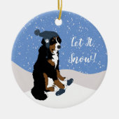 Bernese Mountain Dog Ornament (Vorne)