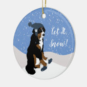 Bernese Mountain Dog Ornament (Links)