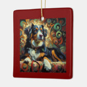 Bernese Mountain Dog Ornament (Links)