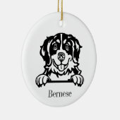 Bernese Mountain Dog Ornament (Rechts)