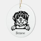 Bernese Mountain Dog Ornament (Links)