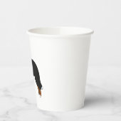 Bernese Mountain Dog Pappbecher (Links)