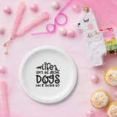 Bernese Mountain Dog Pappteller (Party)