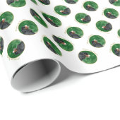 Bernese Mountain Dog Peace Geschenkpapier (Rolleneckpunkt)