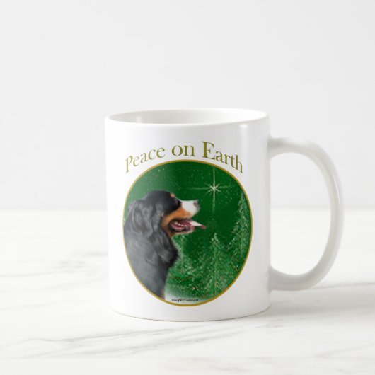 Bernese Mountain Dog Peace Kaffeetasse (Rechts)