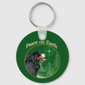 Bernese Mountain Dog Peace Schlüsselanhänger (Rückseite)