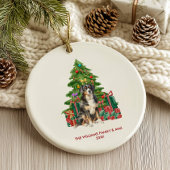 Bernese Mountain Dog Personalisiert Weihnachten Keramik Ornament
