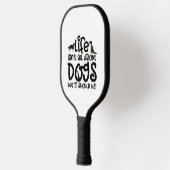 Bernese Mountain Dog Pickleball Schläger (Links)