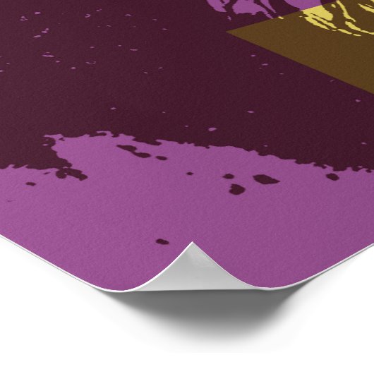 Bernese Mountain Dog Poster (Ecke)