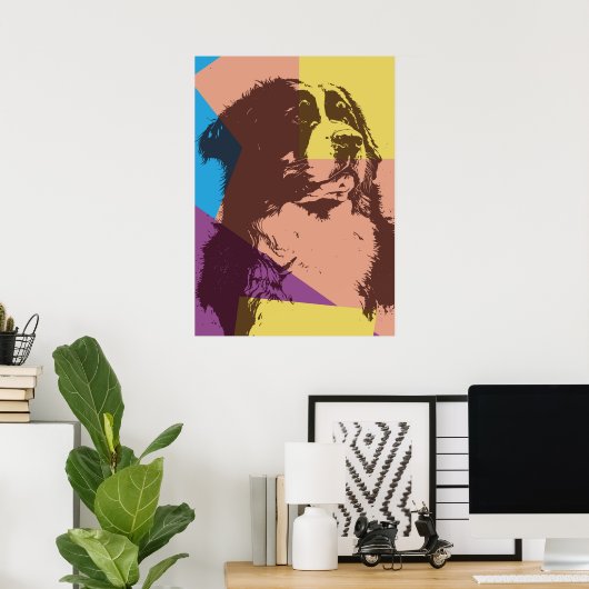 Bernese Mountain Dog Poster (Heimbüro)