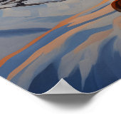 Bernese Mountain Dog Poster (Ecke)