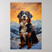Bernese Mountain Dog Poster (Vorne)