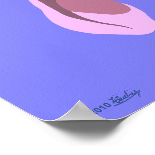 Bernese Mountain Dog Posters Poster (Ecke)