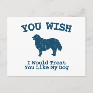 Bernese Mountain Dog Postkarte