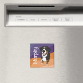 Bernese Mountain Dog Puppy Magnet (In Situ (Geschirrspüler))
