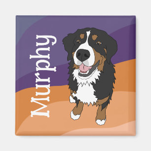 Bernese Mountain Dog Puppy Magnet