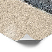 Bernese Mountain Dog Puppy Painting - Original Art Poster (Ecke)