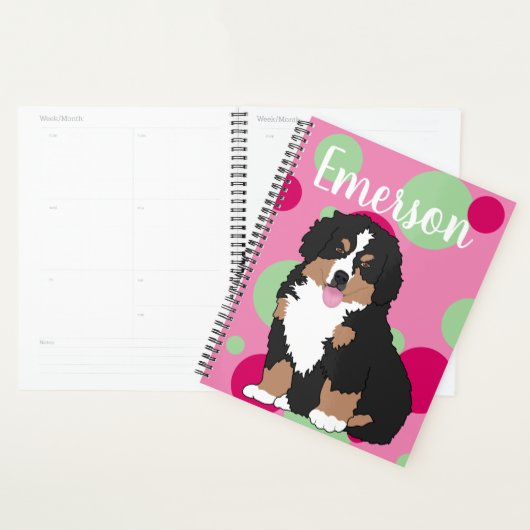 Bernese Mountain Dog Puppy Planer (Anzeige)