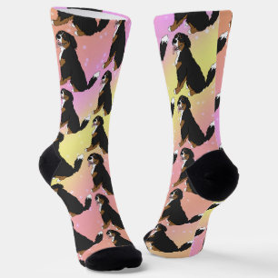 Bernese Mountain Dog Puppy Socken