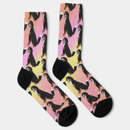 Bernese Mountain Dog Puppy Socken (Rechts)