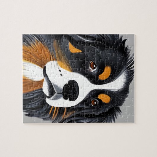 Bernese Mountain Dog Puzzle (Horizontal)