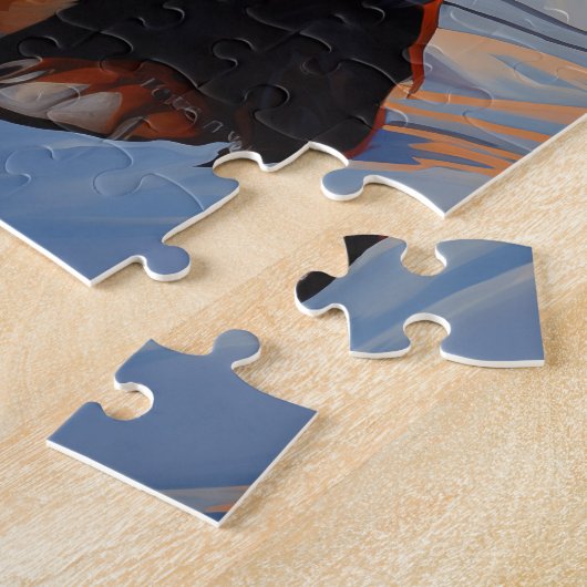 Bernese Mountain Dog Puzzle (Seite)