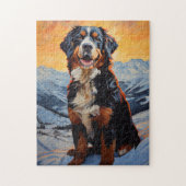 Bernese Mountain Dog Puzzle (Vertikal)