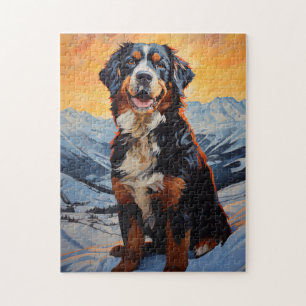Bernese Mountain Dog Puzzle