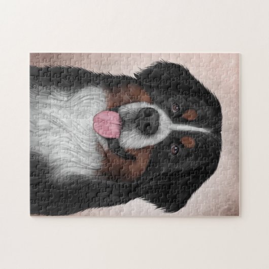 Bernese Mountain Dog Puzzle (Horizontal)