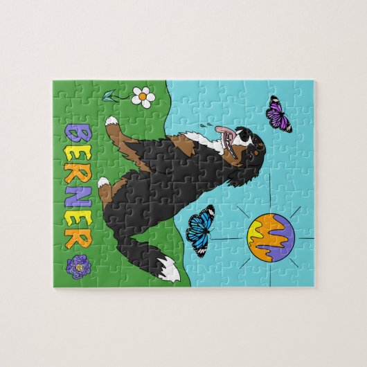 Bernese Mountain Dog Puzzle (Horizontal)